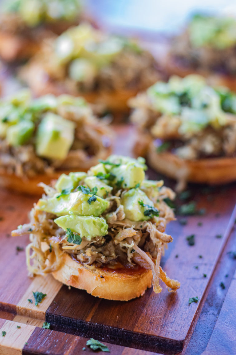 Pulled Pork Toast Belqui's Twist
