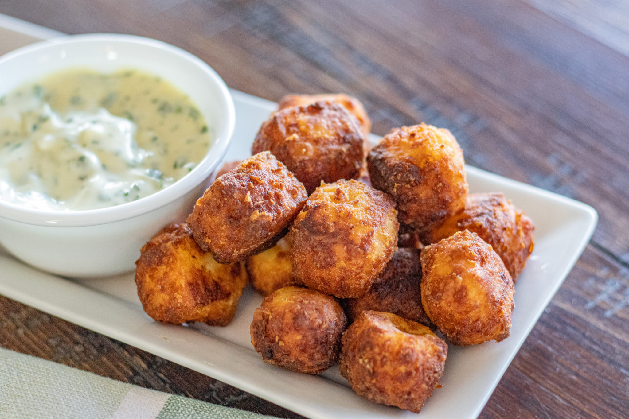 Dominican Fried Salami and Cheese Belqui's Twist