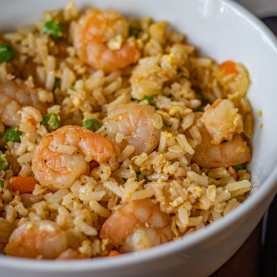 Dominican Shrimp Fried Rice