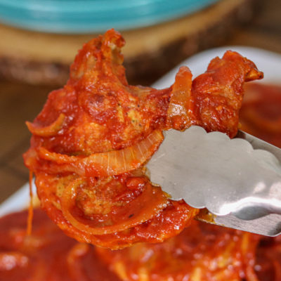 Gollita’s Mexican Pork Chops with Tomato Sauce and Onions