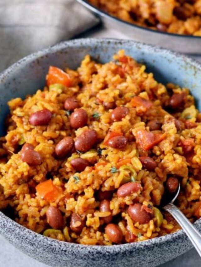 DOMINICAN RICE AND BEANS Belqui's Twist